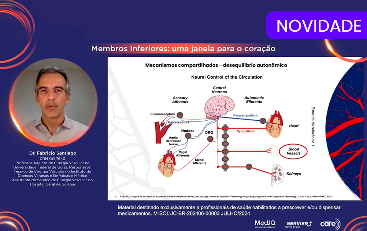 VÍDEO | Programa Care – Doença venosa crônica dos membros inferiores: Uma janela para o coração?